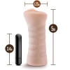 M For Men Rain X5 Plus Ultra Soft Stroker With Bullet Vibe