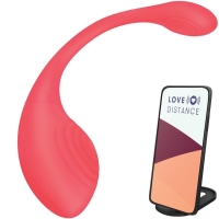Love Distance Range Orange App-Controlled Love Egg Vibrator