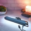 Evolved Rapid Rabbit Black Powerful Thrusting Vibrator With Clitoral Stimulation