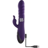 Evolved Rascally Rabbit Swirling & Rotating Beaded Thrusting Vibrator