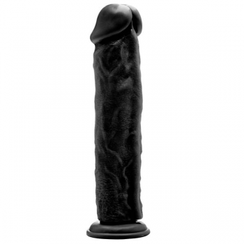 Realrock 11'' Black Realistic Cock