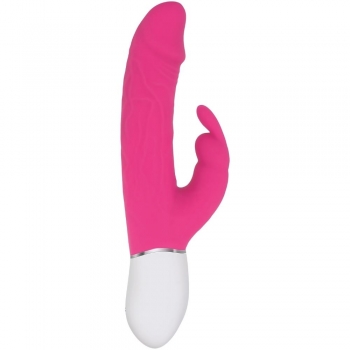 Adam & Eve Eve's Realistic Penis Shaped Pink Rabbit Vibrator