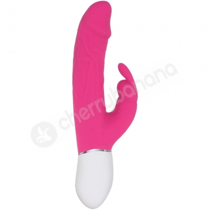 Adam & Eve Eve's Realistic Penis Shaped Pink Rabbit Vibrator