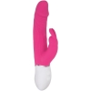 Adam & Eve Eve's Realistic Penis Shaped Pink Rabbit Vibrator