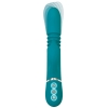 Adam & Eve Eve's Rechargeable Thrusting Green Rabbit Vibrator