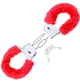 Fetish Fantasy Series Red Beginner's Furry Cuffs