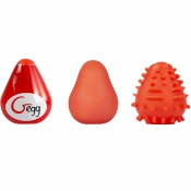Gvibe Gegg Red Super Stretchy Pocket Masturbator