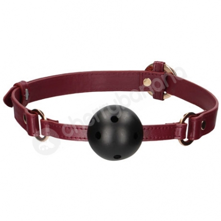 Ouch Halo Red Breathable & Adjustable Luxury Ball Gag Ouch Halo Red Breathable & Adjustable Luxury Ball Gag