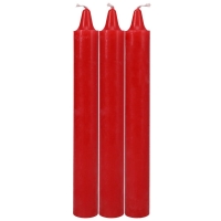Doc Johnson Japanese Drip Candles Red 3 Pack