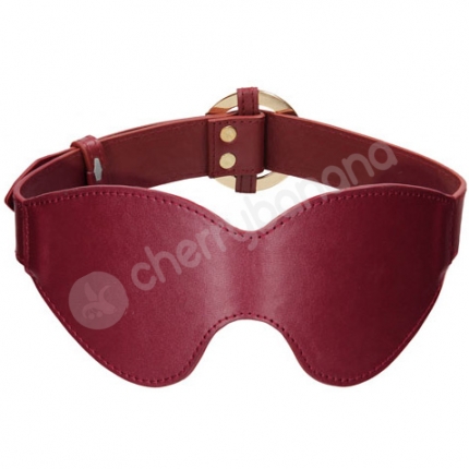 Ouch Halo Red Eye Mask With Adjustable Strap