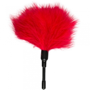 Fetish Collection Small Red Fluffy Feather Tickler