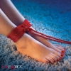 Scandal BDSM Red Silky Shibari Rope 10m