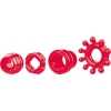 Zero Tolerance Ring The Alarm Red Cock Rings Set Of 4