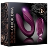 Rocks Off Rock Chick Diva Purple Remote Control Clit & G-Spot Dual Vibrator