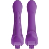 3some Rock N Ride Purple USB Rechargeable Stimulator with Remote