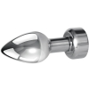 Gender X Rockin' Metal Vibrating Anal Plug With Tapered Tip