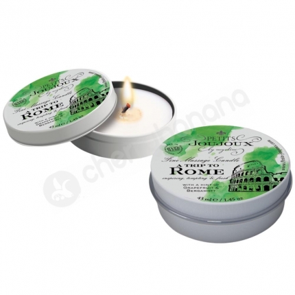 Petits Joujoux Small Massage Candle Rome Grapefruit & Bergamot Scented 43ml Petits Joujoux Small Massage Candle Rome Grapefruit & Bergamot Scented 43ml