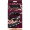 Bondage Couture Black & Rose Gold Collar And Leash