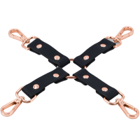 Bondage Couture Black & Rose Gold Hog Tie Attachment