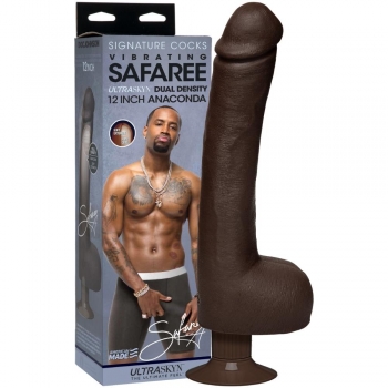 Signature Cocks Safaree Samuels Anaconda 12" Ultraskyn Cock Dildo With Vac-U-Lock Suction Cup