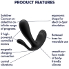 Satisfyer Top Secret + Black Wearable Anal & G-Spot Stimulator