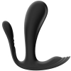 Satisfyer Top Secret + Black Wearable Anal & G-Spot Stimulator