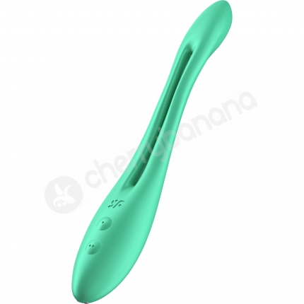 Satisfyer Elastic Game Green Silicone Flexible & Versatile Vibe