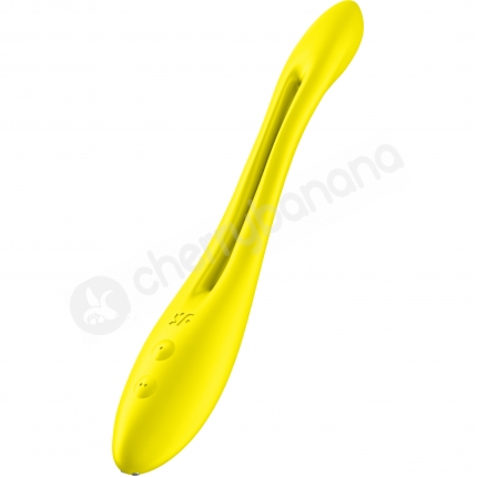 Satisfyer Elastic Game Yellow Silicone Flexible & Versatile Vibe