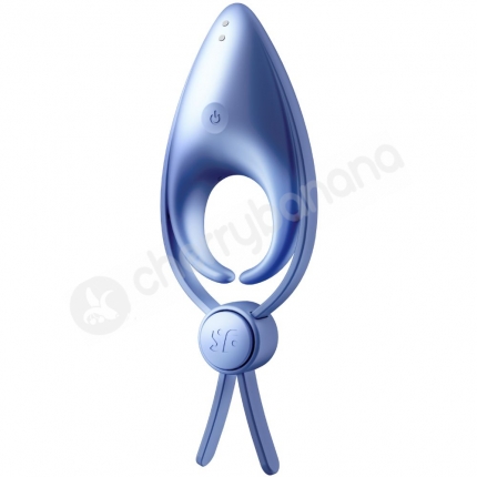 Satisfyer Sniper Cock Ring Blue Adjustable With Clit Stimulator Satisfyer Sniper Cock Ring Blue Adjustable With Clit Stimulator
