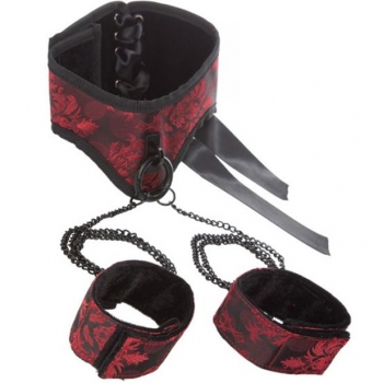 Scandal Posture Collar With Cuffs