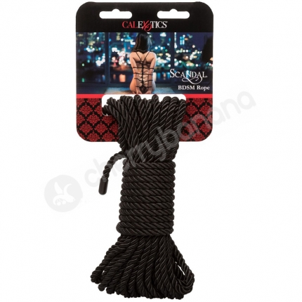 Scandal Black BDSM Rope 10m