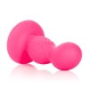 Pink Silicone Back End Play Butt Plug