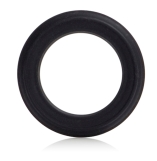 Adonis Silicone Ring - Caesar Black Cock Ring