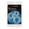 Premium Silicone Clear Cock Ring Set