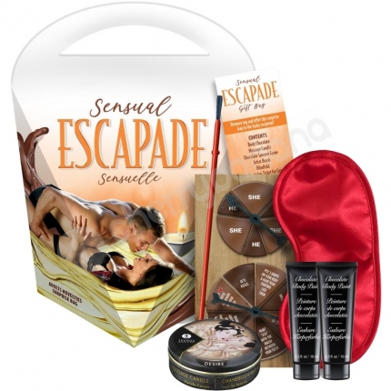 Sensual Escapade Surprise Bag - 6 Piece Adult Novelty Kit