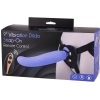 Seven Creations 9'' Vibration Purple Dildo & Harness Strap On Set