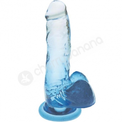 Shades Medium 7" Jelly TPR Blue Gradient Dildo Shades Medium 7" Jelly TPR Blue Gradient Dildo