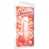 Shades Jelly Ombre Orange 6" Dildo With Suction Cup Base