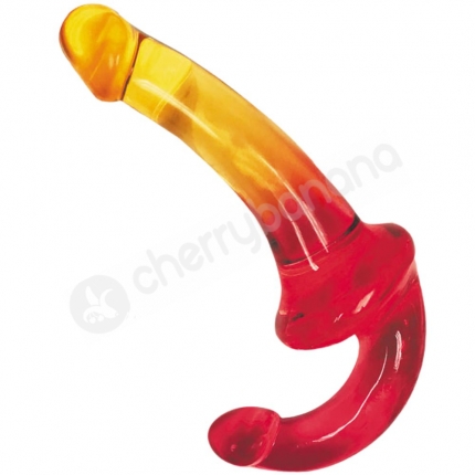 Shades 9.5'' Jelly TPR Strapless Double Dong Shades 9.5'' Jelly TPR Strapless Double Dong