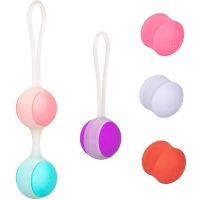 She-ology Interchangeable Weighted Kegel 8 Piece Set