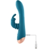 Adam & Eve Shimmy & Shake Velvet Rabbit With Side To Side Clit Stimulation