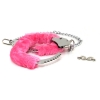 Ouch Pink Pleasure Furry Legcuffs