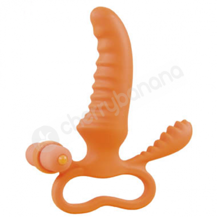 Shots Toys Ripple Orange Vibrator