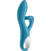 Satisfyer Embrace Me Flexible Dual Stimulation Turquoise Rabbit Vibrator
