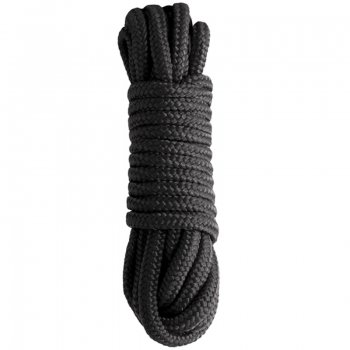 Sinful Black Nylon Rope 7.6m