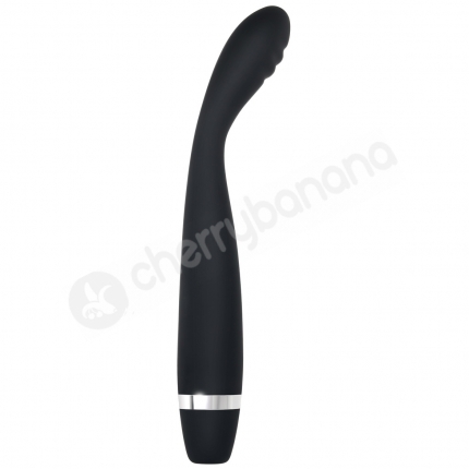 Evolved Skinny G Black 7" Thin Silicone G-Spot Vibrator