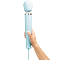 Le Wand Sky Blue Powerful Plug-in Vibrating Massager Wand