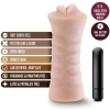 M For Men Skye X5 Plus Ultra Soft Stroker With Bullet Vibe