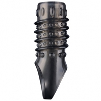 Cherry Banana Grey Beaded Screw Penis Sleeve