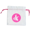 Cherry Banana Satin Storage Bag Small